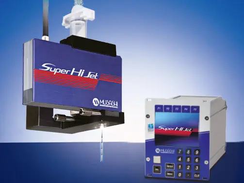 Ultrasnabb, beröringsfri jetdispenser SuperJet3